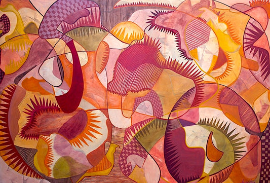 Bohemian Harlequin - Limited Edition Art Paper Print