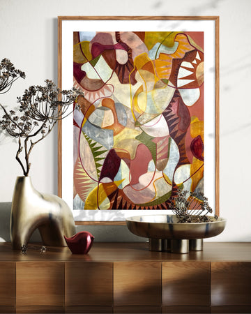 Harlequin Dance - Limited Edition Art Paper Print