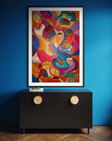 Monarchs of the masquerade  - Limited Edition Paper Print