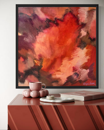 ' Through the fire  ' Limited Edition Canvas Print